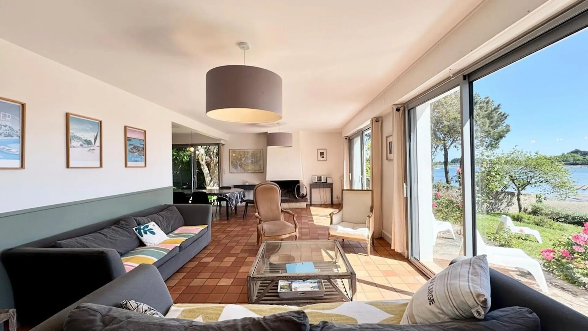 Villa Pieds Dans L'Eau Vue Mer Panoramique Аррадон Франция